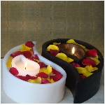 Leaf Designer Candle